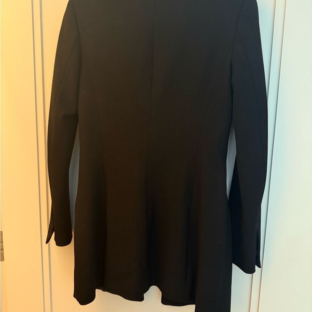 Zara Elegant Black Women's Coat - Picture 2 of 4